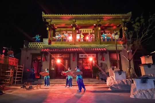 醉美夜鄭州 中牟景區管理打造夜景新標桿
